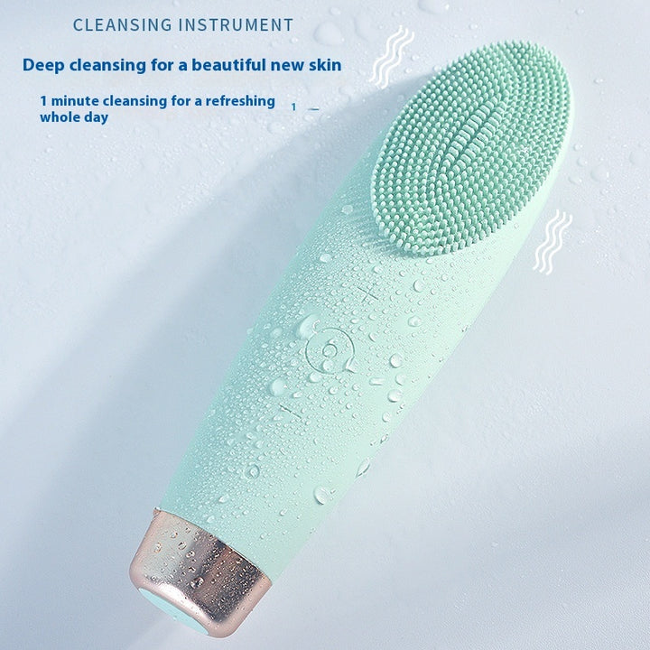 💖🧼 7-Speed Rechargeable Silicone Automatic Deep Cleaning Electric Facial Cleaner