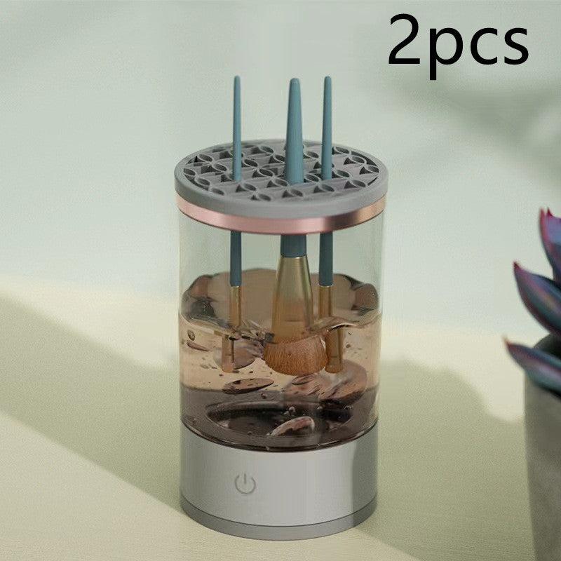 ✨ Portable Electric Makeup Brush Cleaner — USB Automatic Cleaning Tool 💄🧼⚡