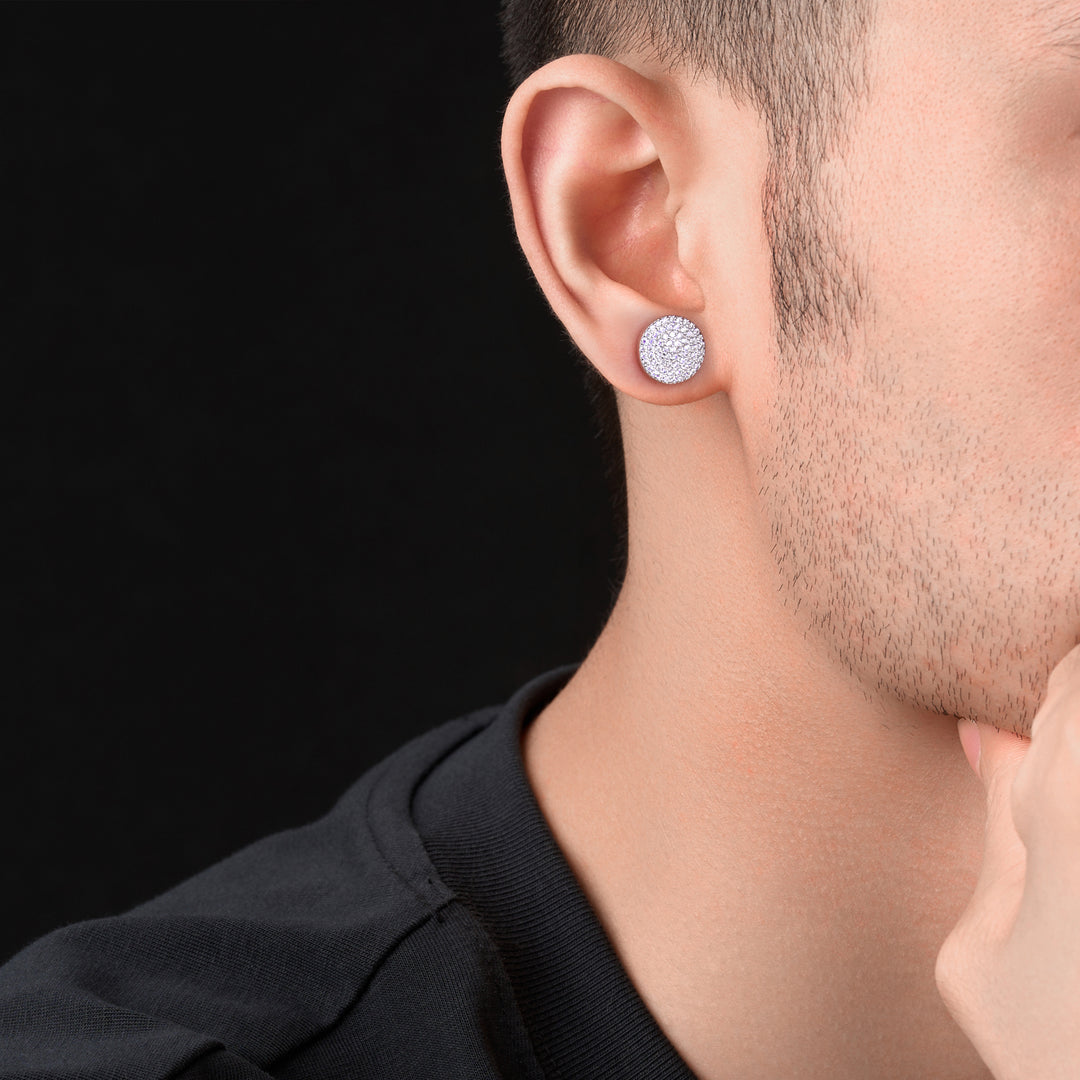 Luxurious Minimalist Moissanite Earring Set