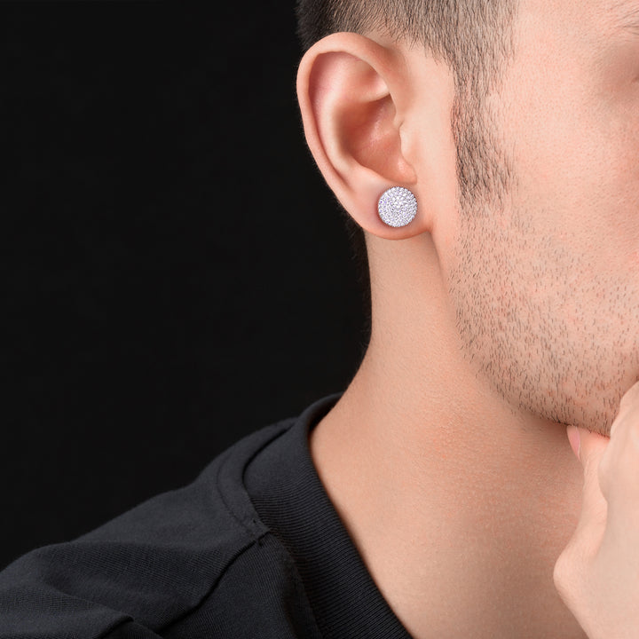 Luxurious Minimalist Moissanite Earring Set