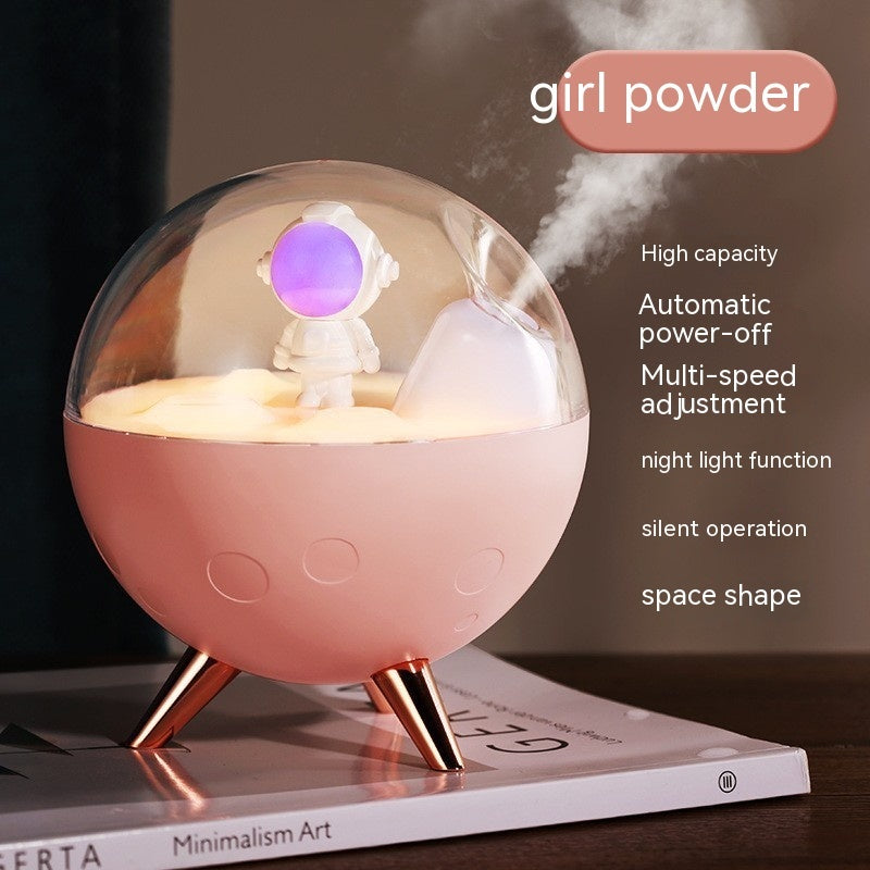👨‍🚀💧 Spaceman Mini Humidifier | Wireless USB Desktop Spray Air Moisturizer ✨