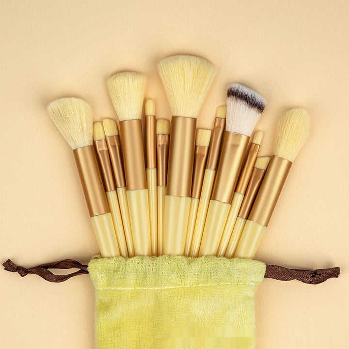 ✨ Portable Complete Makeup Brush Set — Multi-Color Beauty Tools Kit 💄