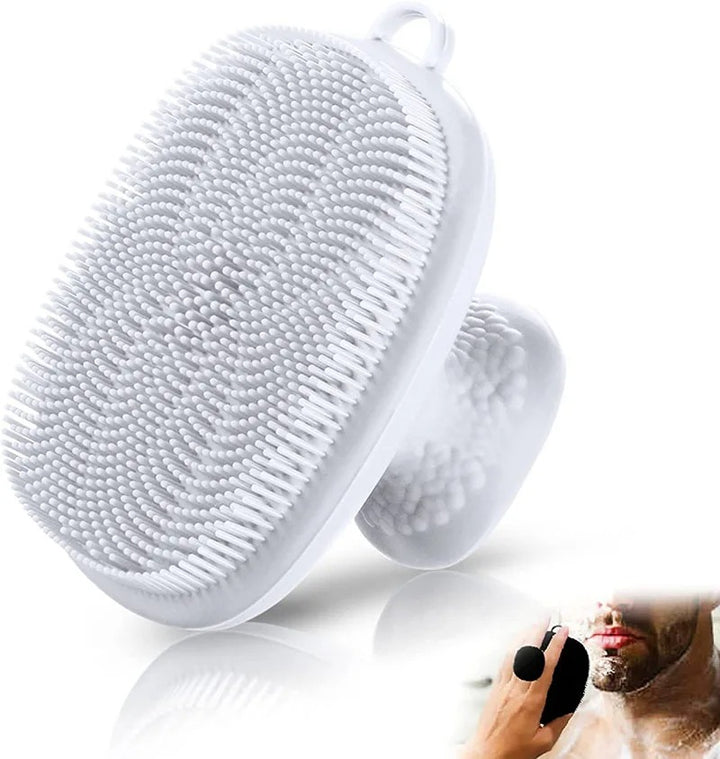 🧼💖 Handheld Silicone Face Cleansing Brush | Deep Decontamination Facial Cleanser Tool
