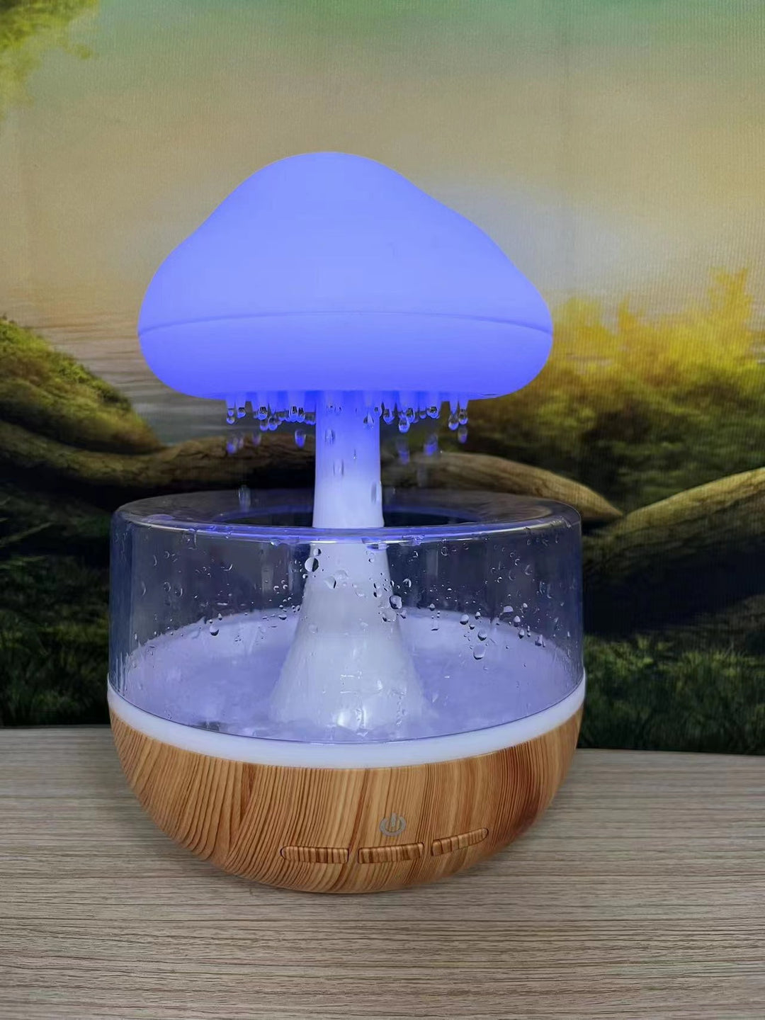 ☁️💧 Rain Cloud Humidifier | Colorful Water Drop Aroma Diffuser ✨