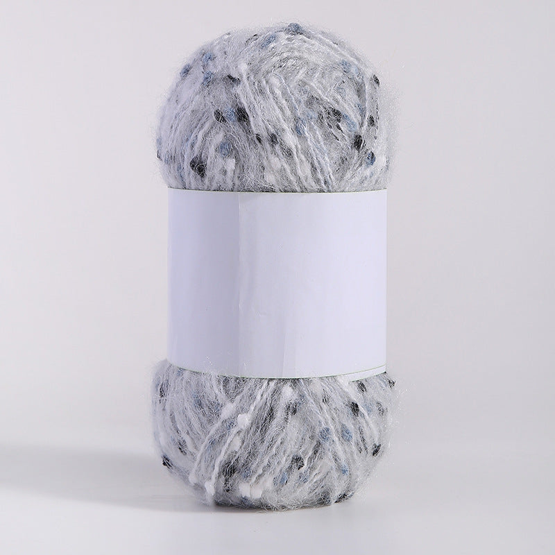 Colored Mohair Knitting Yarn – Soft Hand Woven Mohair Thread for Sweaters, Scarves & DIY Crafts