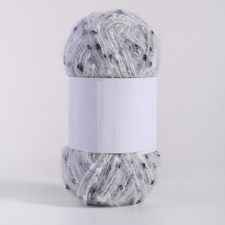 Colored Mohair Knitting Yarn – Soft Hand Woven Mohair Thread for Sweaters, Scarves & DIY Crafts