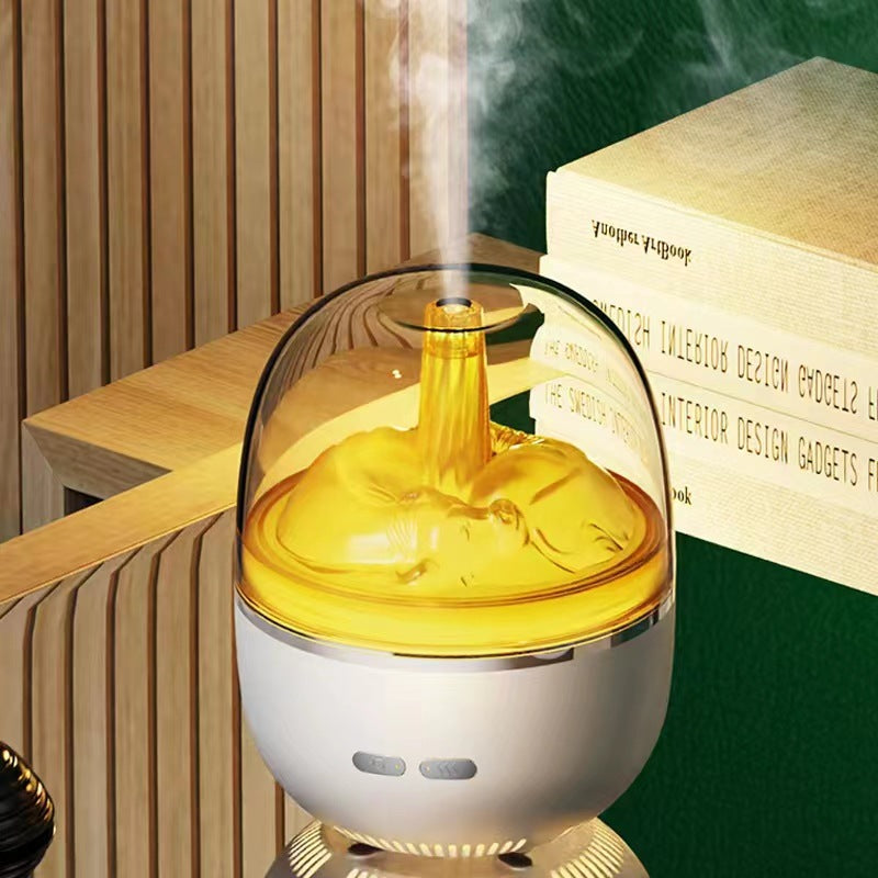 🌈💧 Ultrasonic Aromatherapy Humidifier | Colorful Light Essential Oil Diffuser ✨
