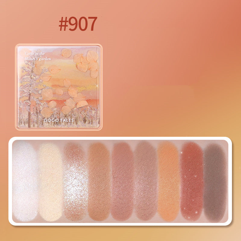 ✨ Fashion Simple Eyeshadow Palette – Matte, Pearl & Glitter Makeup Set ✨