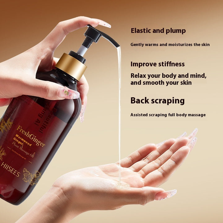✨ Massage Essential Oil — Whole Body Care & Meridian Scraping Oil (500ml) 🌿💧