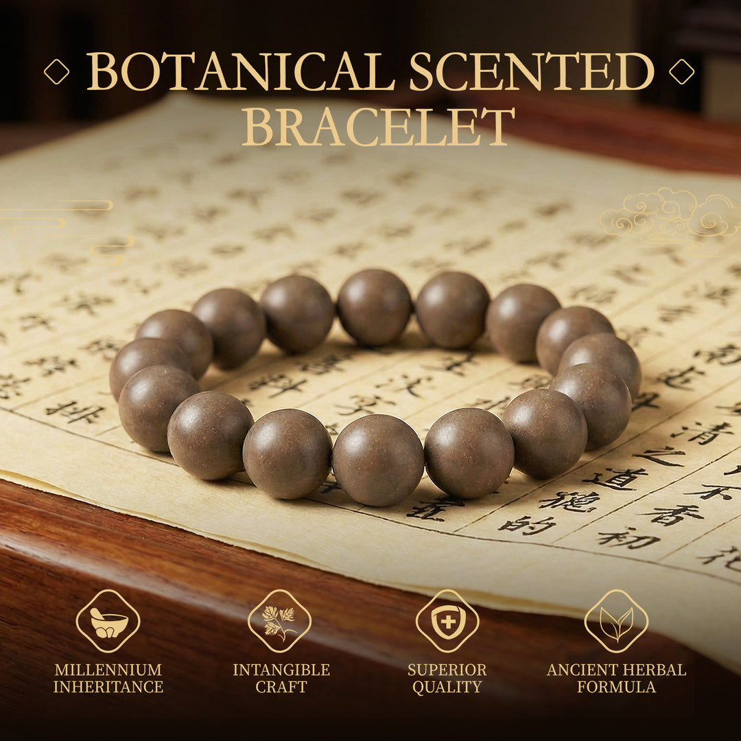 Chinese Herbal Bead Bracelet – Lightweight Wellness Jewelry