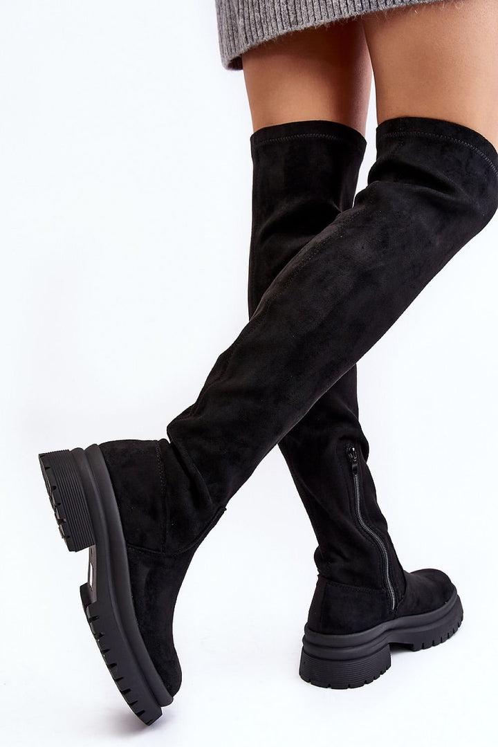 Thigh-Hight Boots Step in style