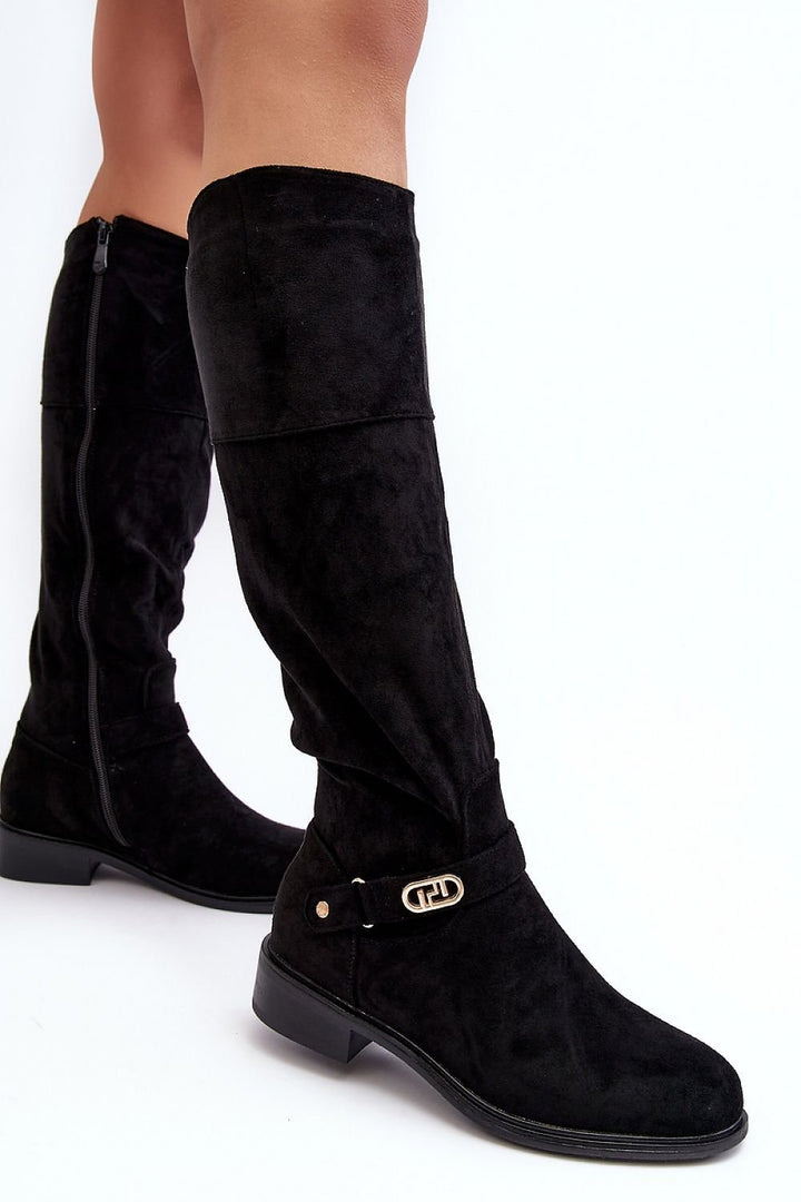 Thigh-Hight Boots Step in style