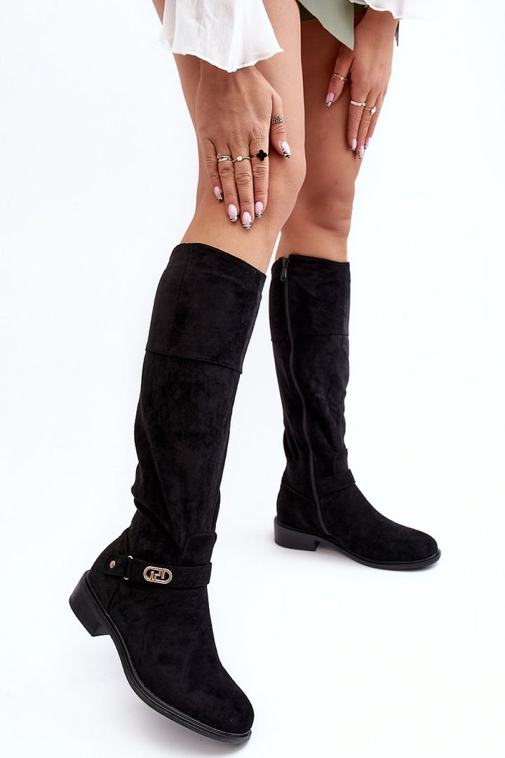 Thigh-Hight Boots Step in style