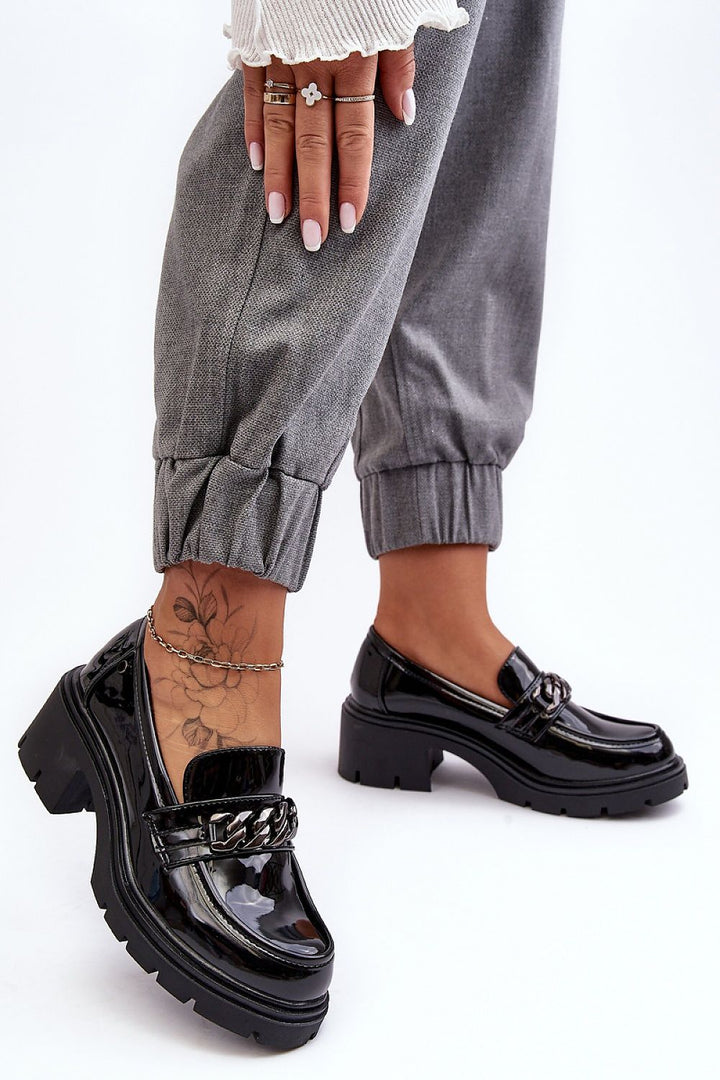 Heeled low shoes Step in style