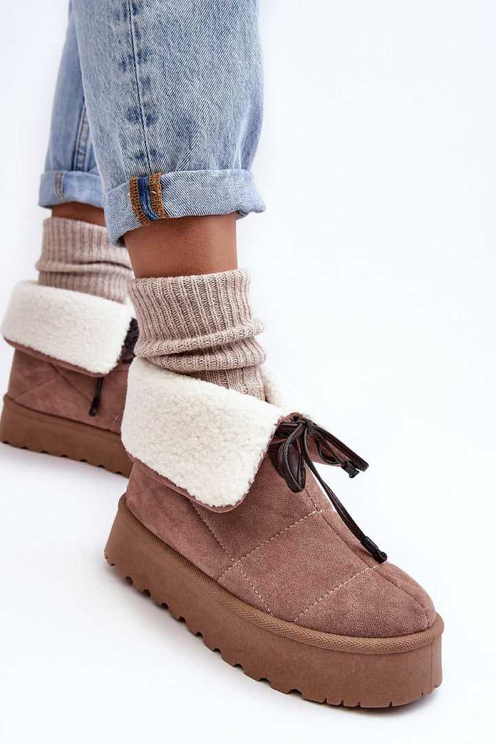 Snow boots Step in style