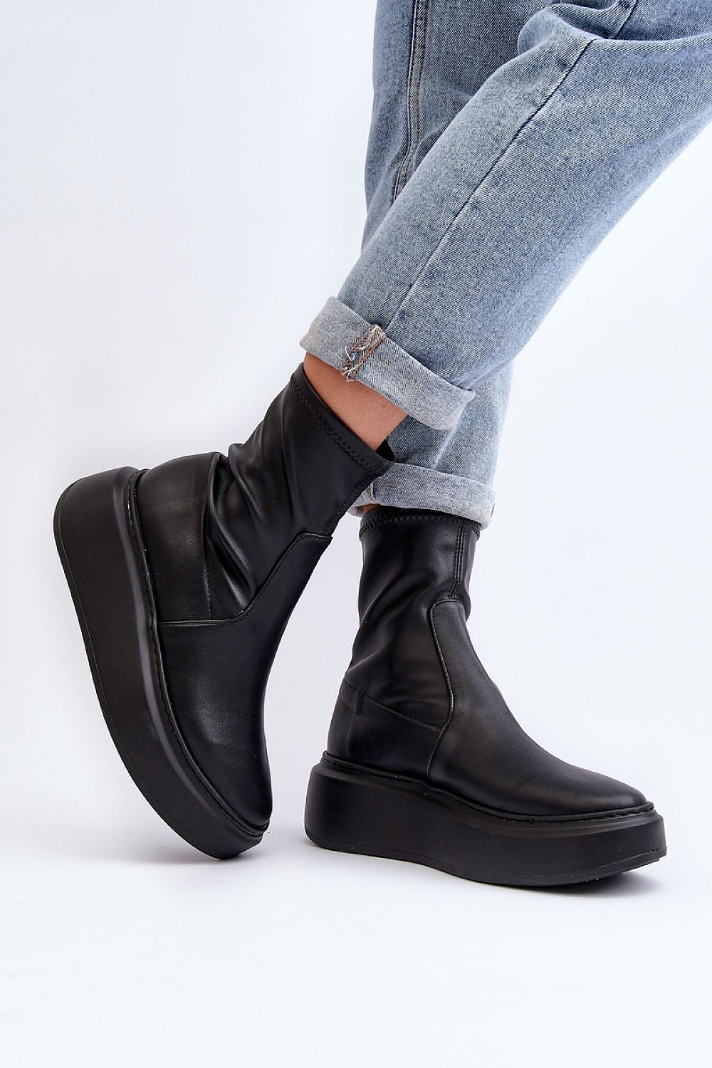 Buskin boots Step in style