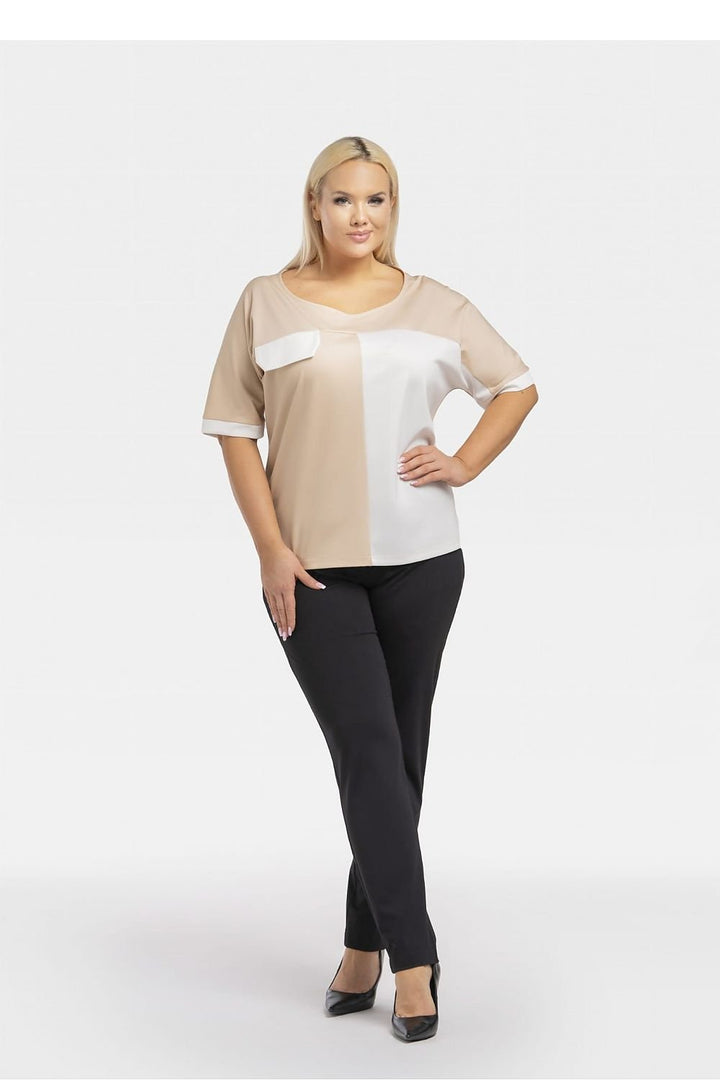 Plus size blouse Karko