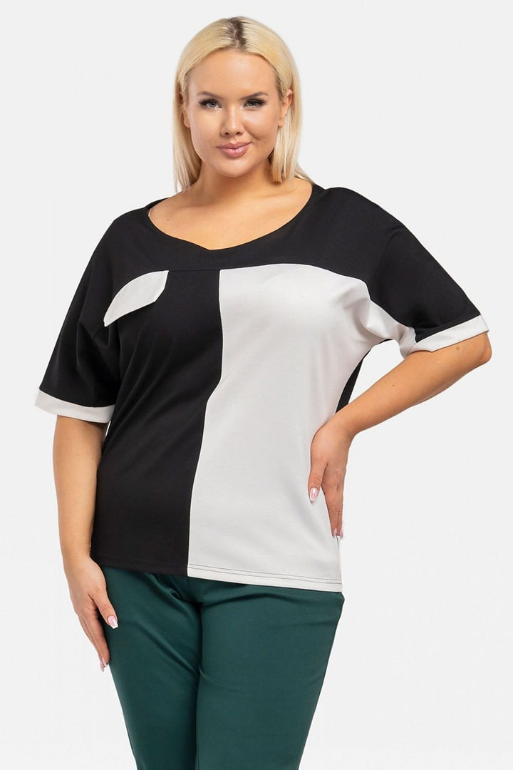 Plus size blouse Karko