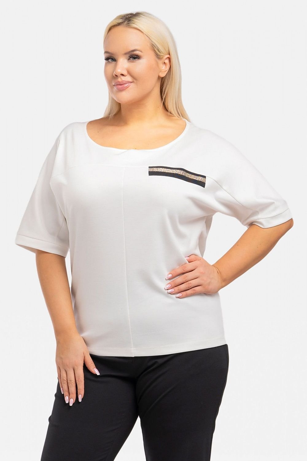 Plus size blouse Karko