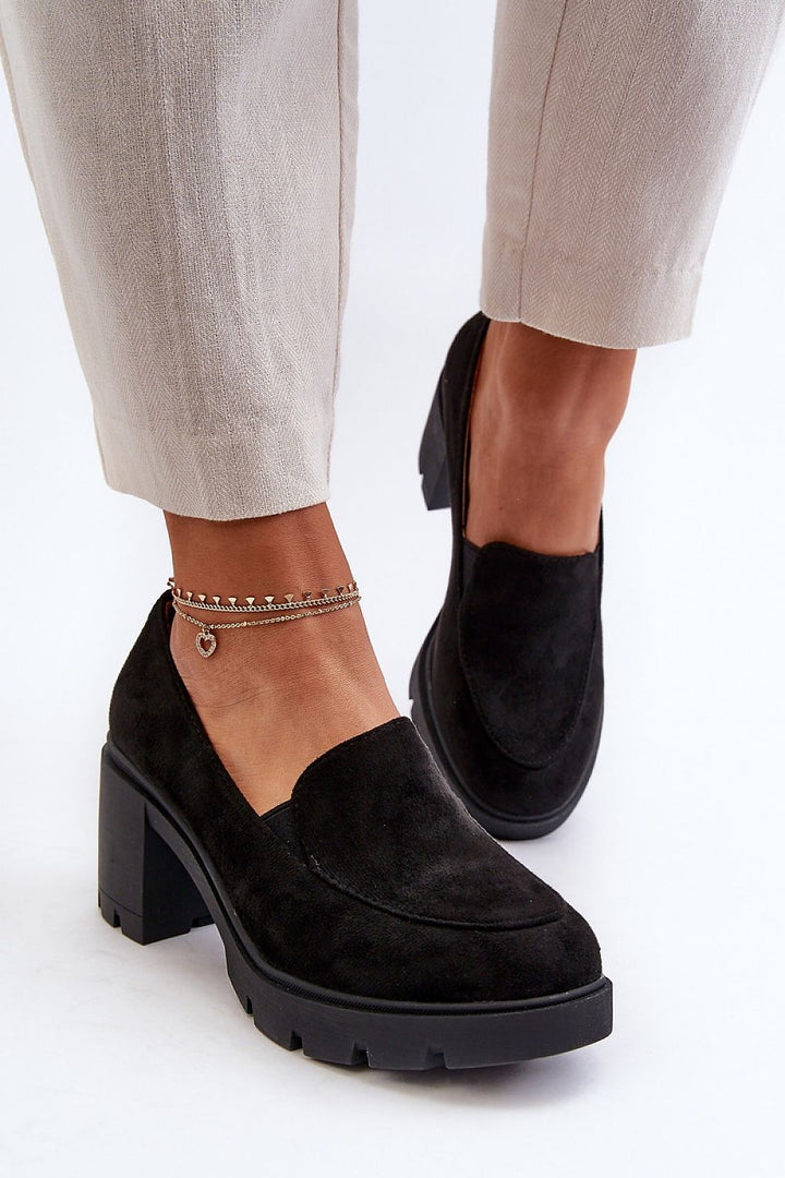 Heeled low shoes Step in style