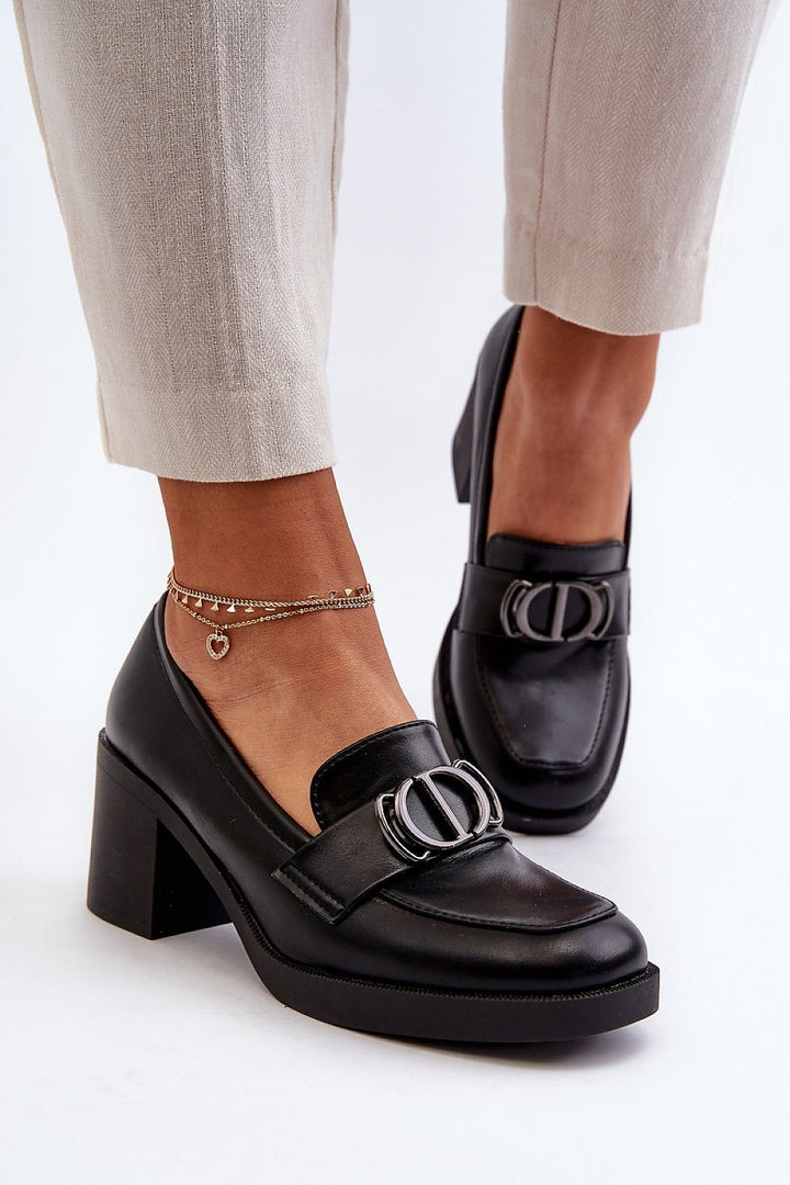 Heeled low shoes Step in style