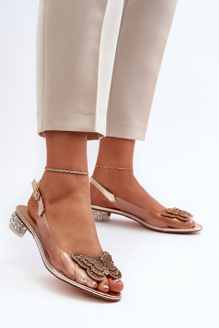 Heel sandals Step in style