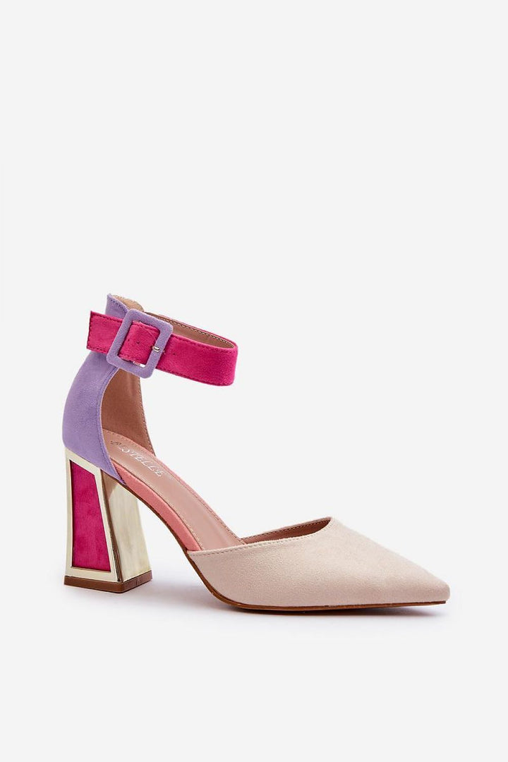 Block heel pumps Step in style