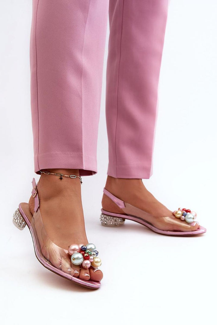 Heel sandals Step in style