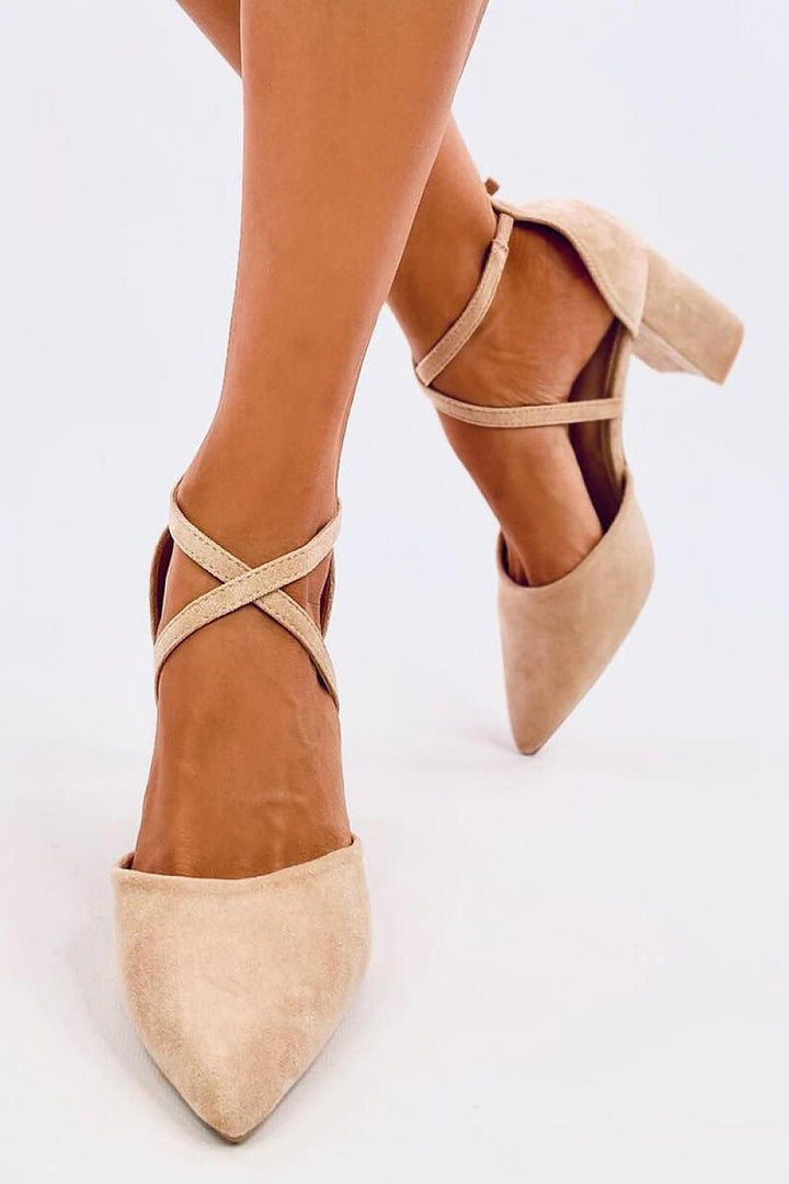 High-heeled pumps THOIS BEIGE - Inello