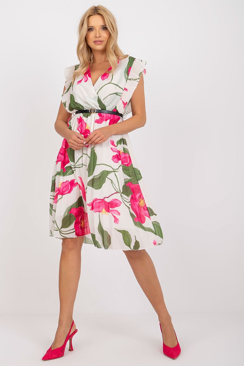 Robe d'été plissée Italy Moda