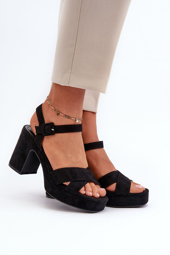 Heel  sandals Step in style