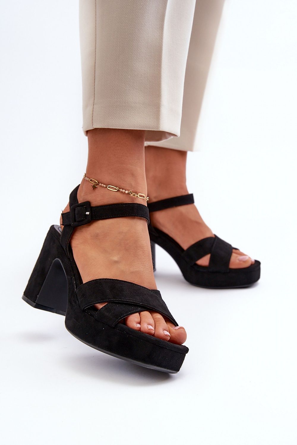 Heel  sandals Step in style