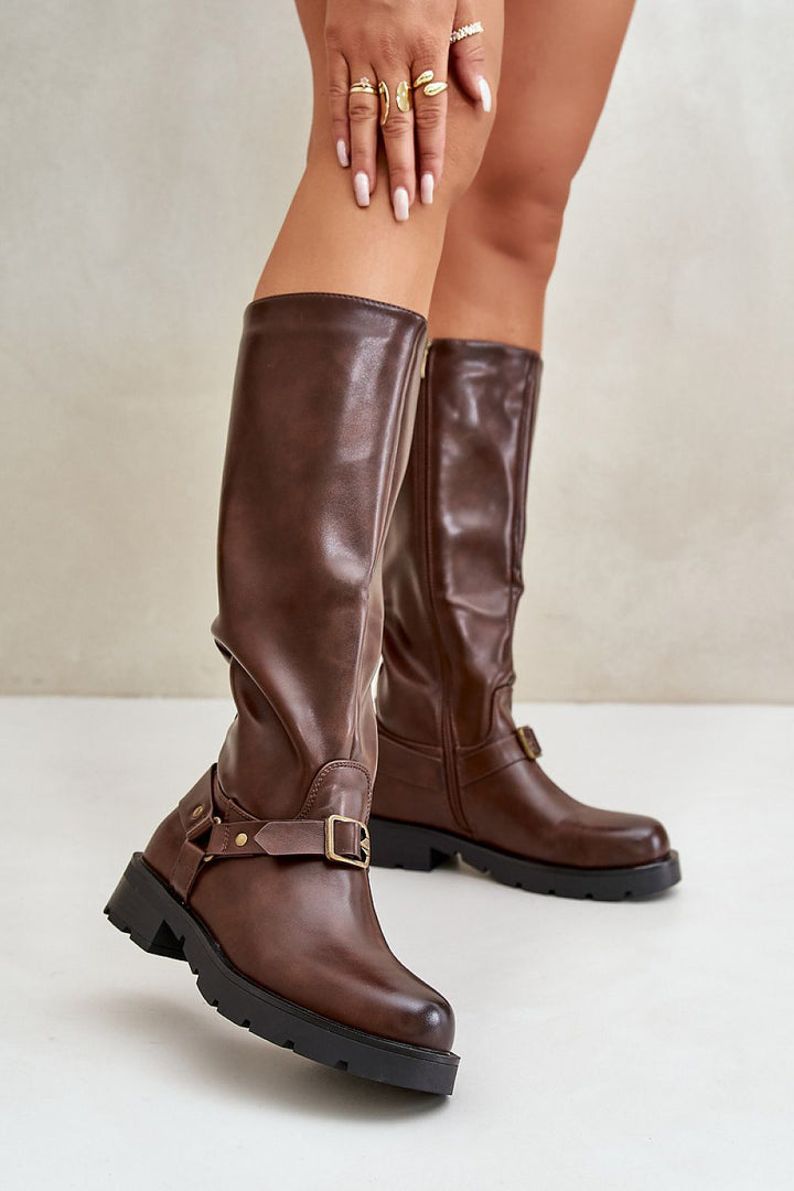 Thigh-Hight Boots Step in style