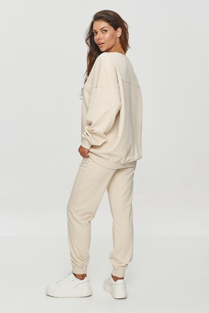 Tracksuit trousers Makadamia