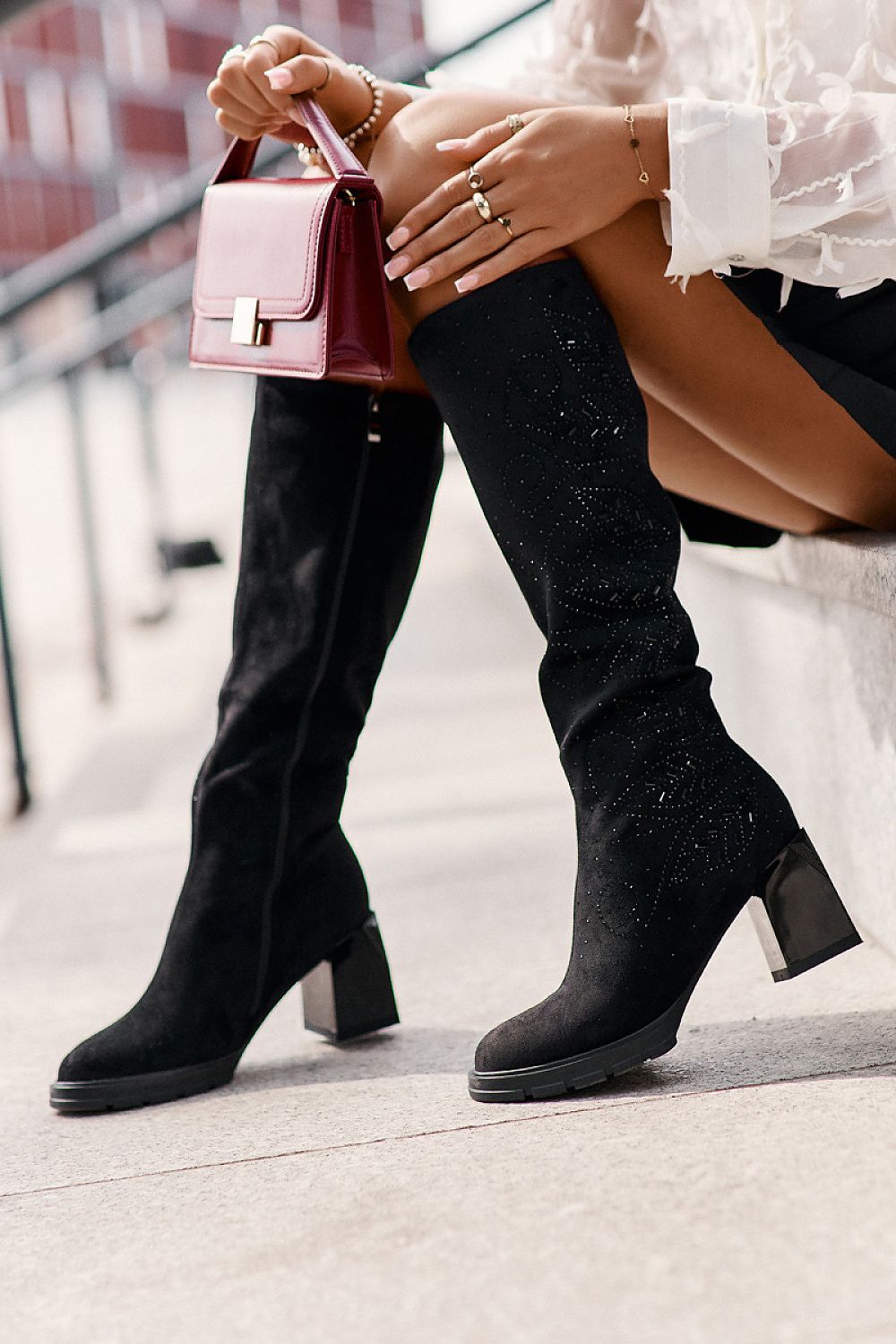 Heel boots Step in style