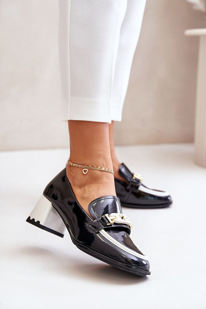 Heeled low shoes Step in style