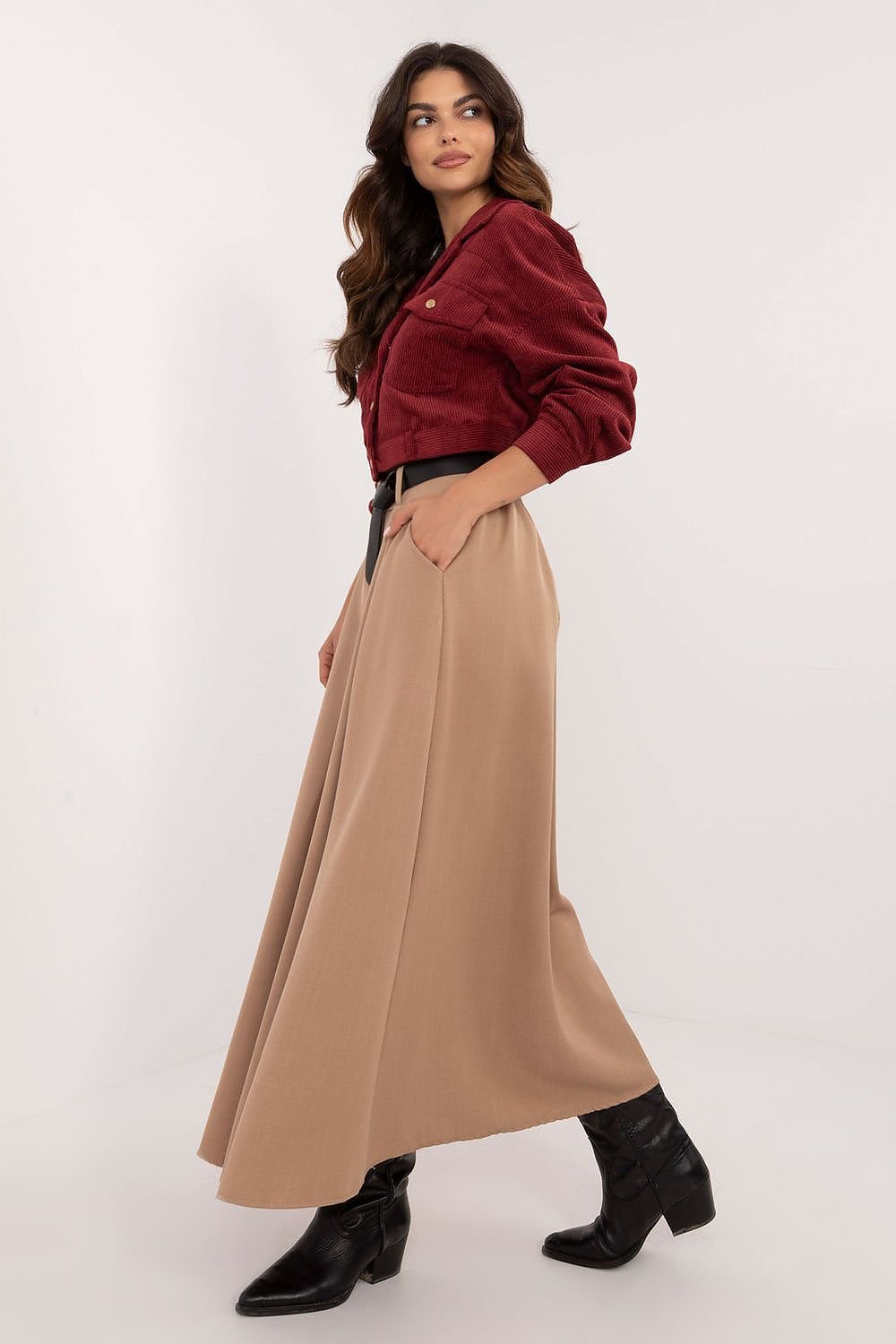  Long skirt model 201609 Italy Moda 