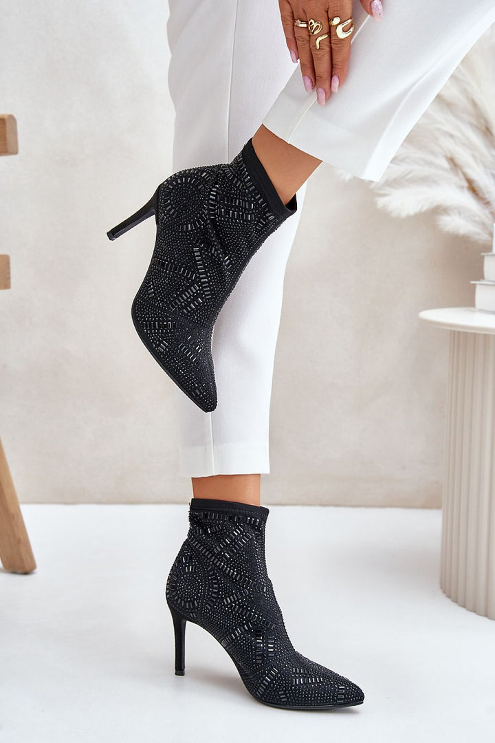 Heel boots Step in style