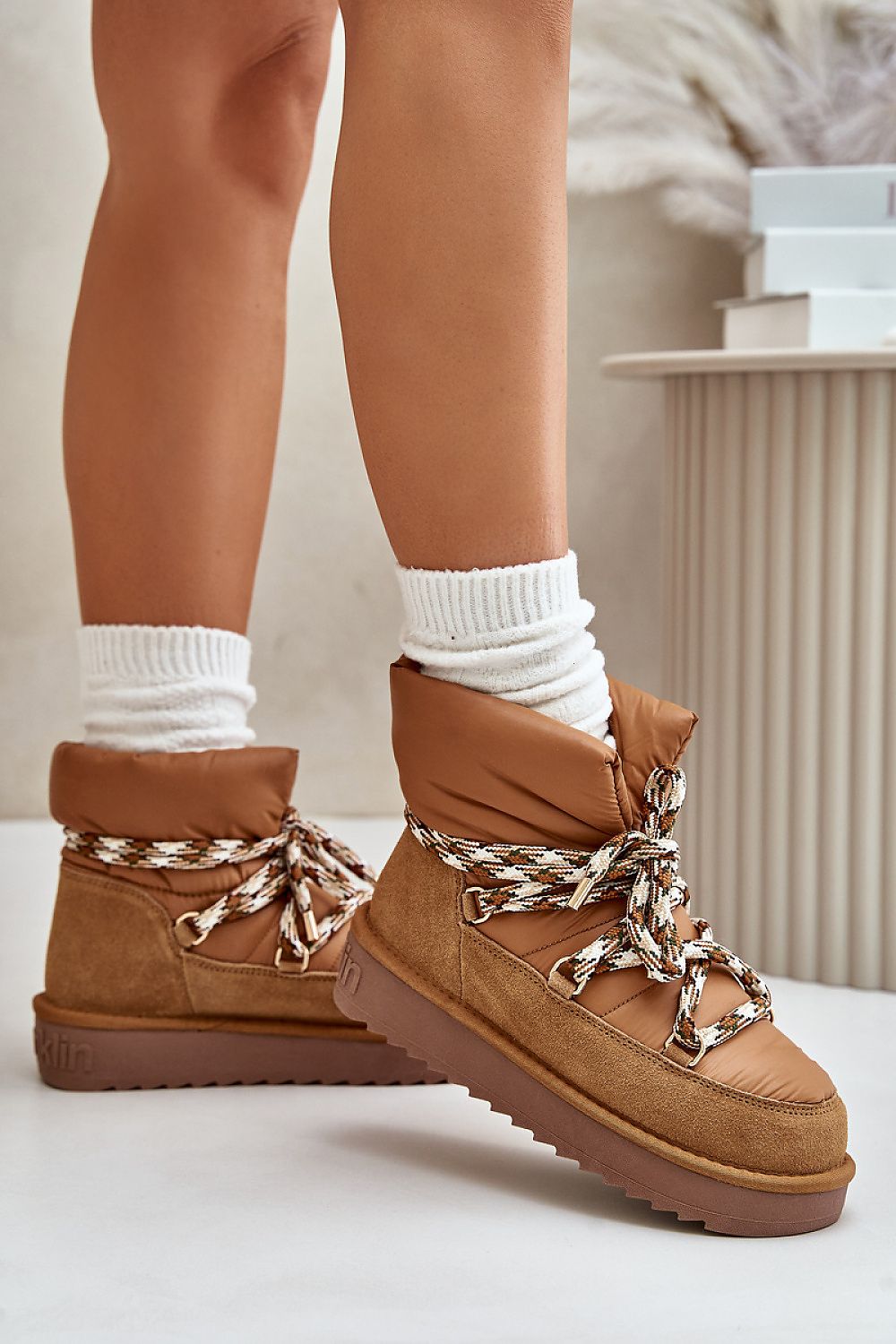 Snow boots Step in style