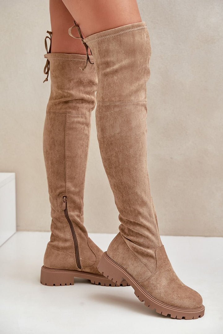 Thigh-Hight Boots Step in style