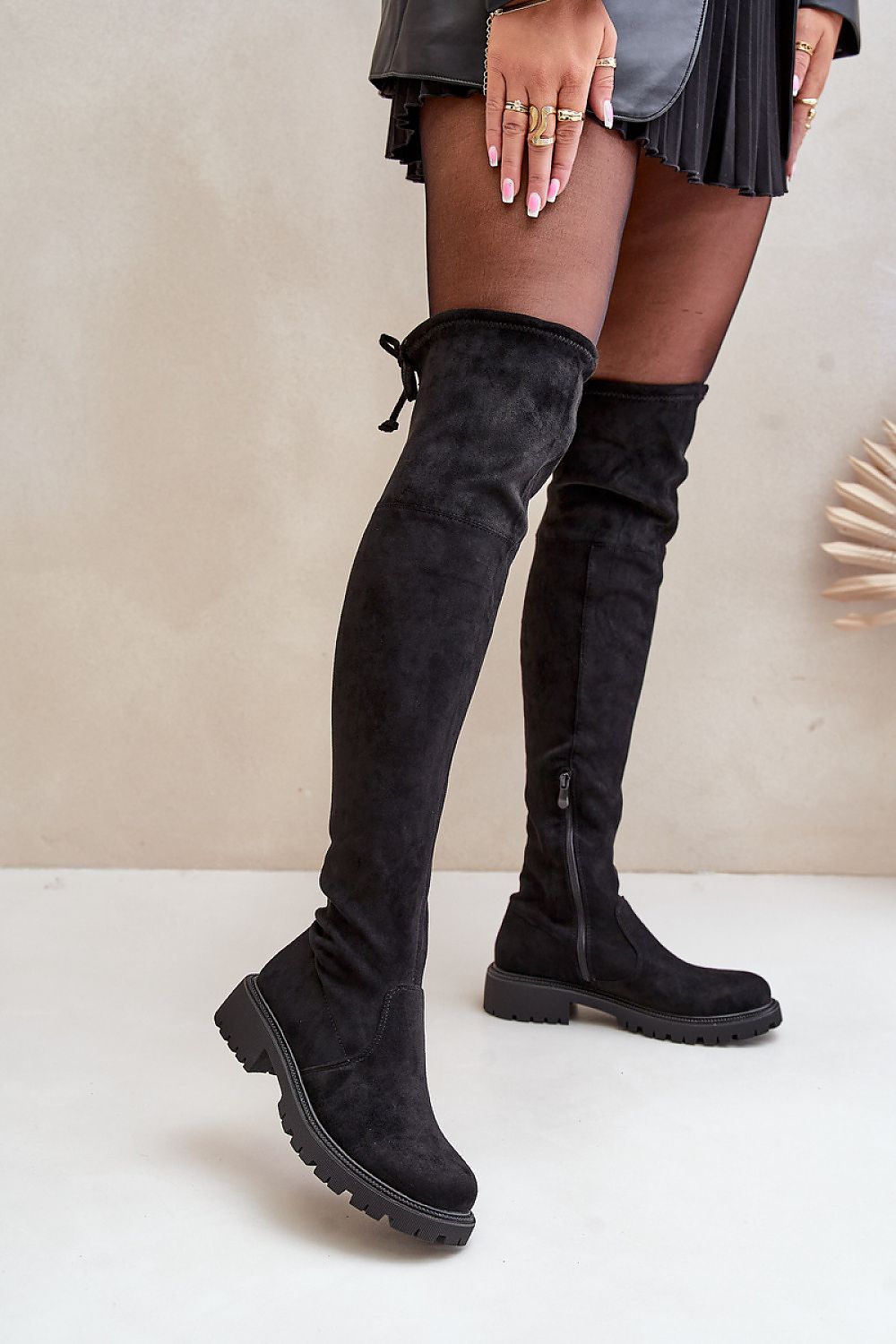 Thigh-Hight Boots Step in style