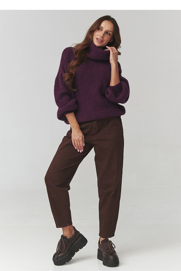  Turtleneck model 220797 Makadamia 