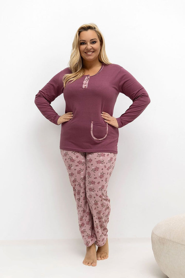 Plus Size Pajamas model 221191 Forever Pink 