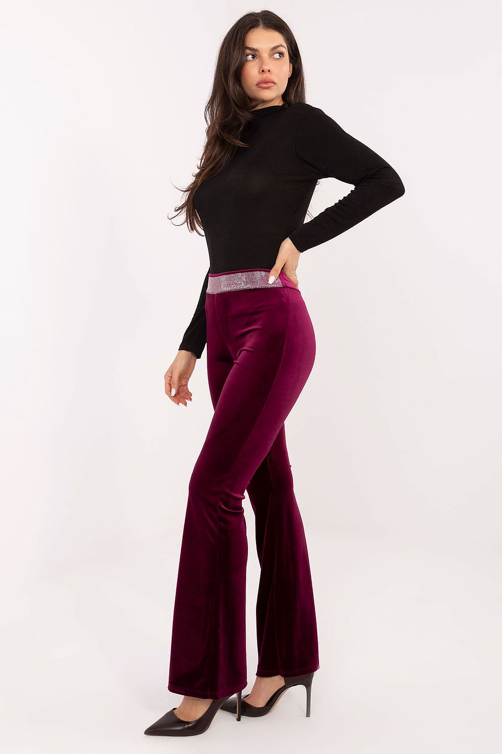  Women trousers model 221557 Italy Moda 