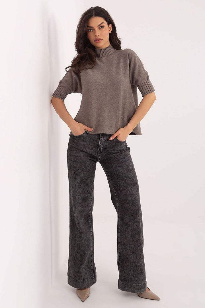  Short sleeve sweater model 222444 Italy Moda 