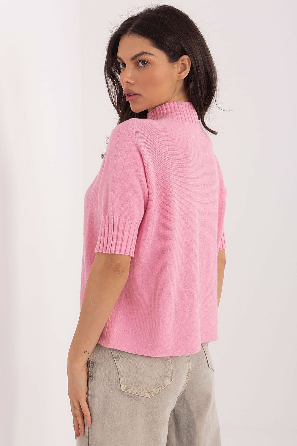  Short sleeve sweater model 222581 Italy Moda 