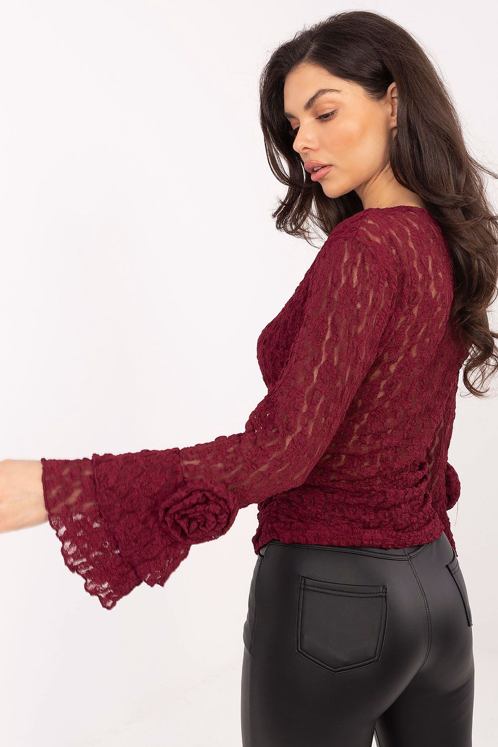  Lace blouse model 222740 Italy Moda 