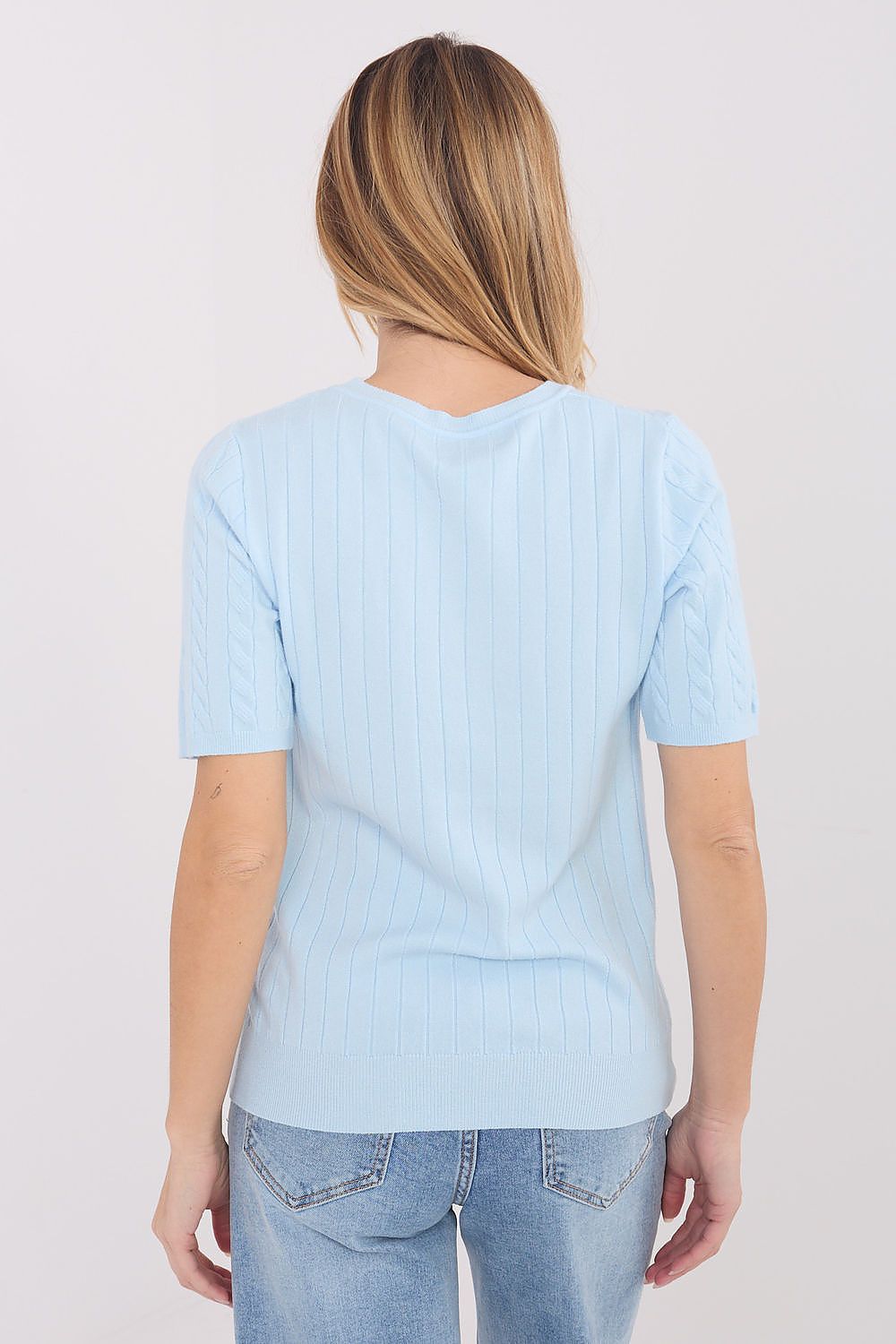  Short sleeve sweater model 222830 Factory Price 