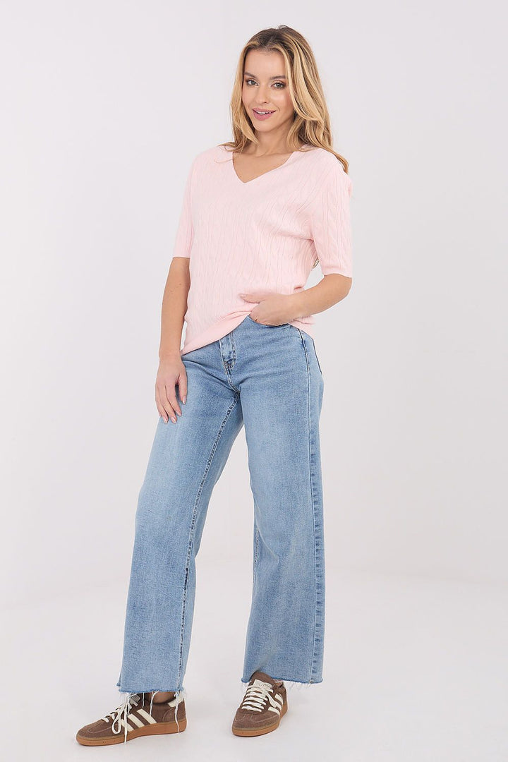  Short sleeve sweater model 222834 Factory Price 