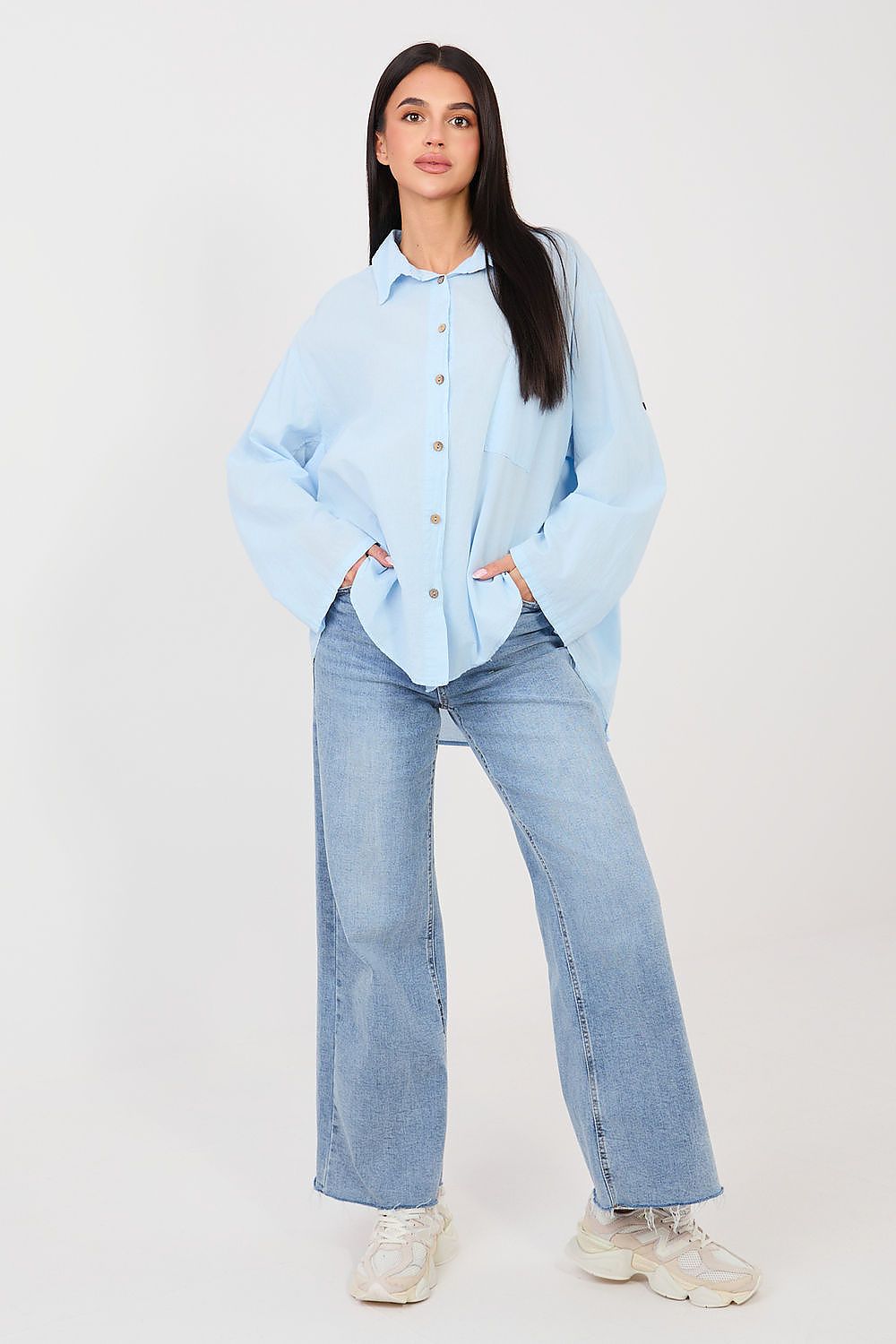  Long sleeve shirt model 223315 Factory Price 